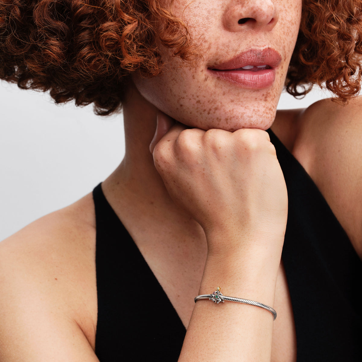 Pandora Charm Featuring Christmas Tree