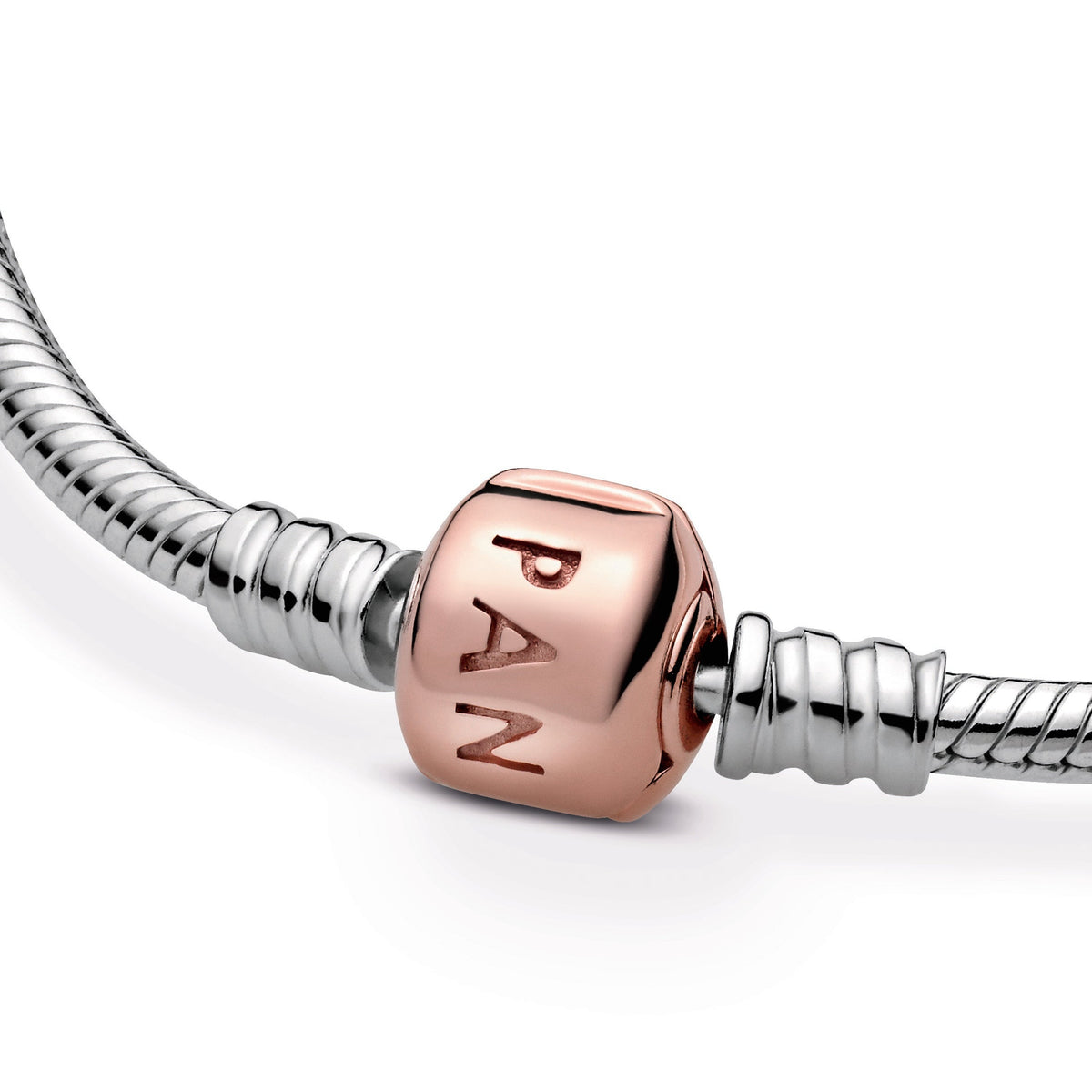 Pandora Bracelet Featuring Moments Snake Chain
