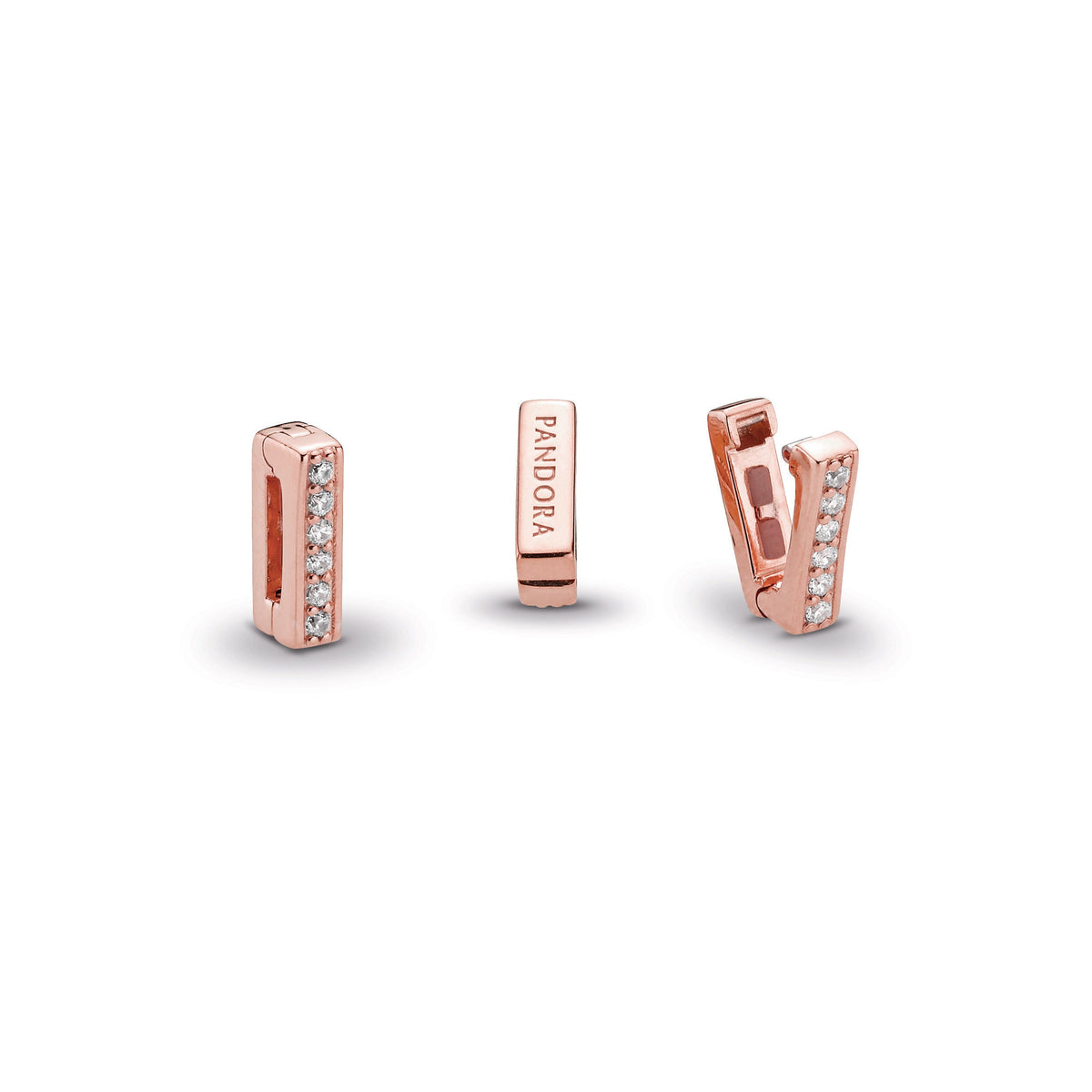 Pandora Charm Featuring Reflexions Sparkling Clip