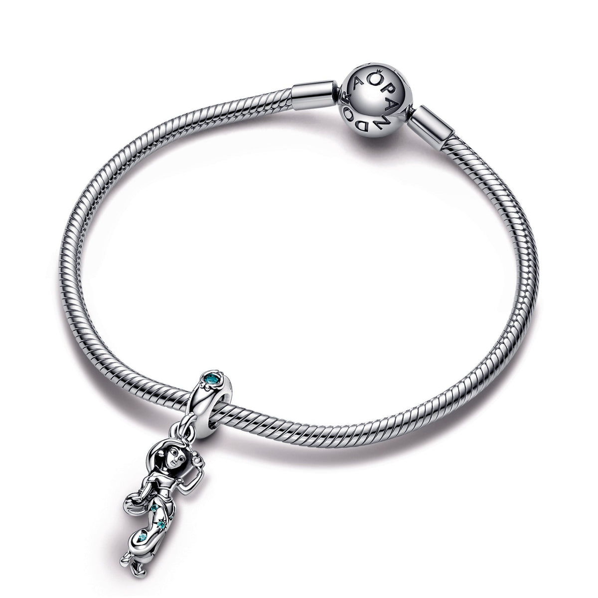 Pandora Charm Featuring Disney Aladdin Princess Jasmine Dangle