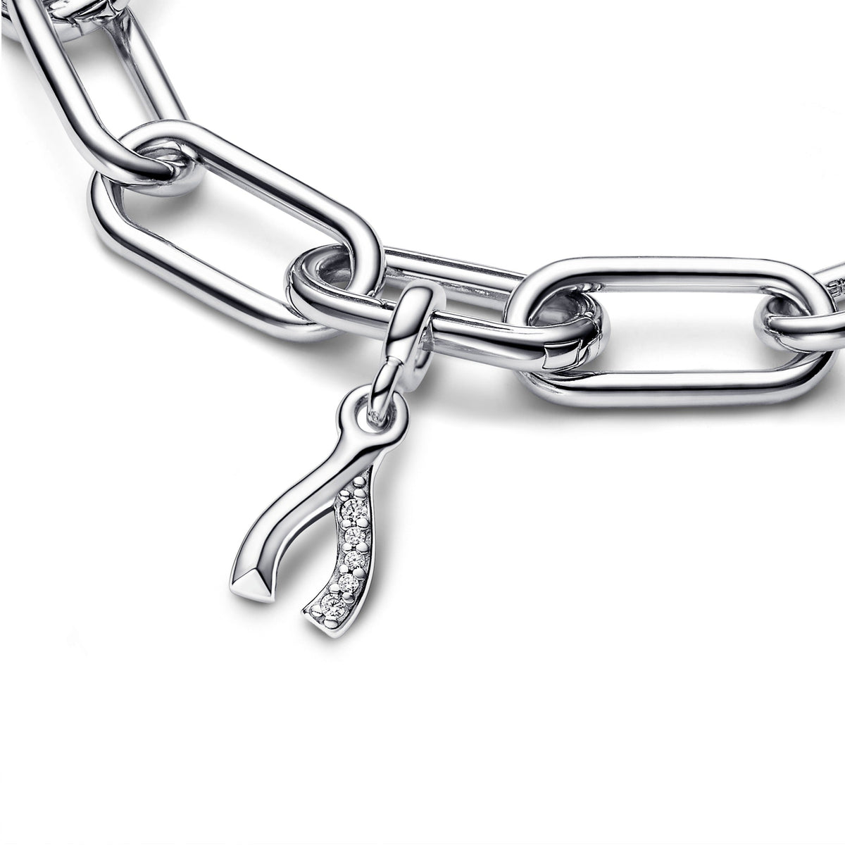 Pandora Charm Featuring ME Wishbone Mini Dangle