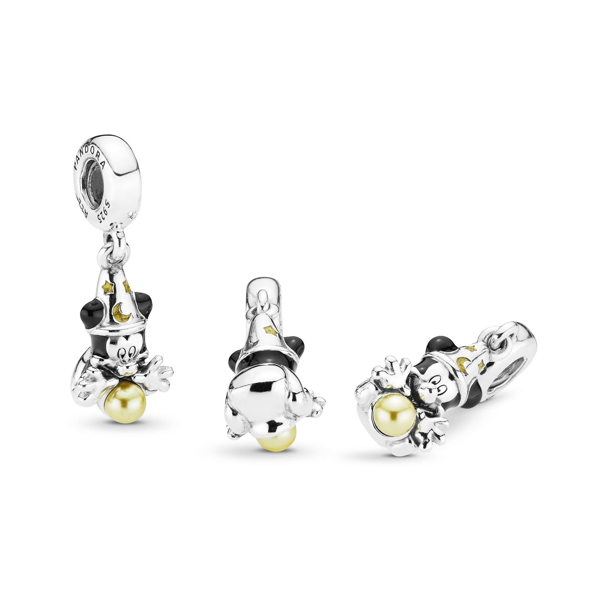 Pandora Charm Featuring Disney Fantasia Sorcerer Mickey Mouse Dangle
