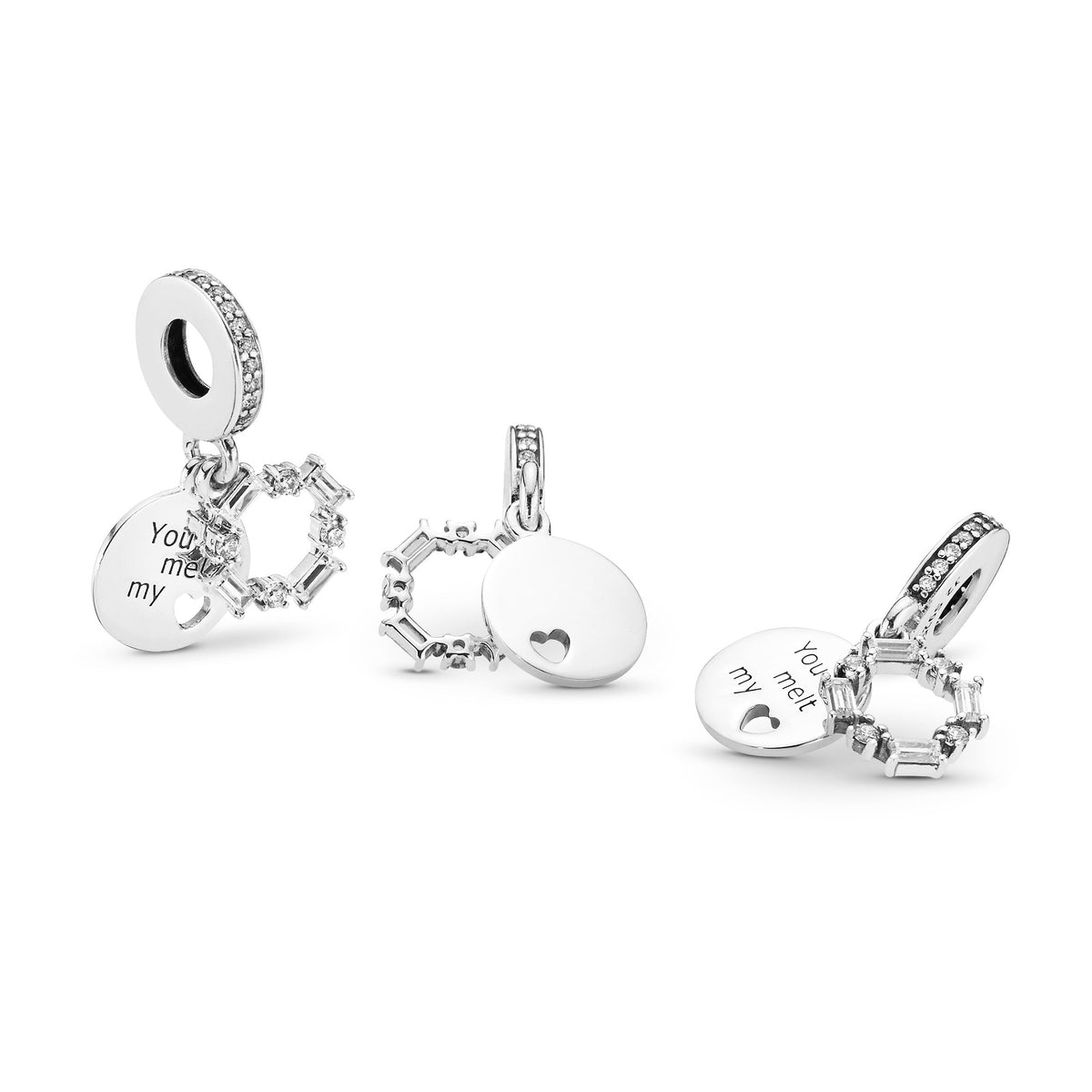 Pandora Charm Featuring You Melt My Heart Dangle