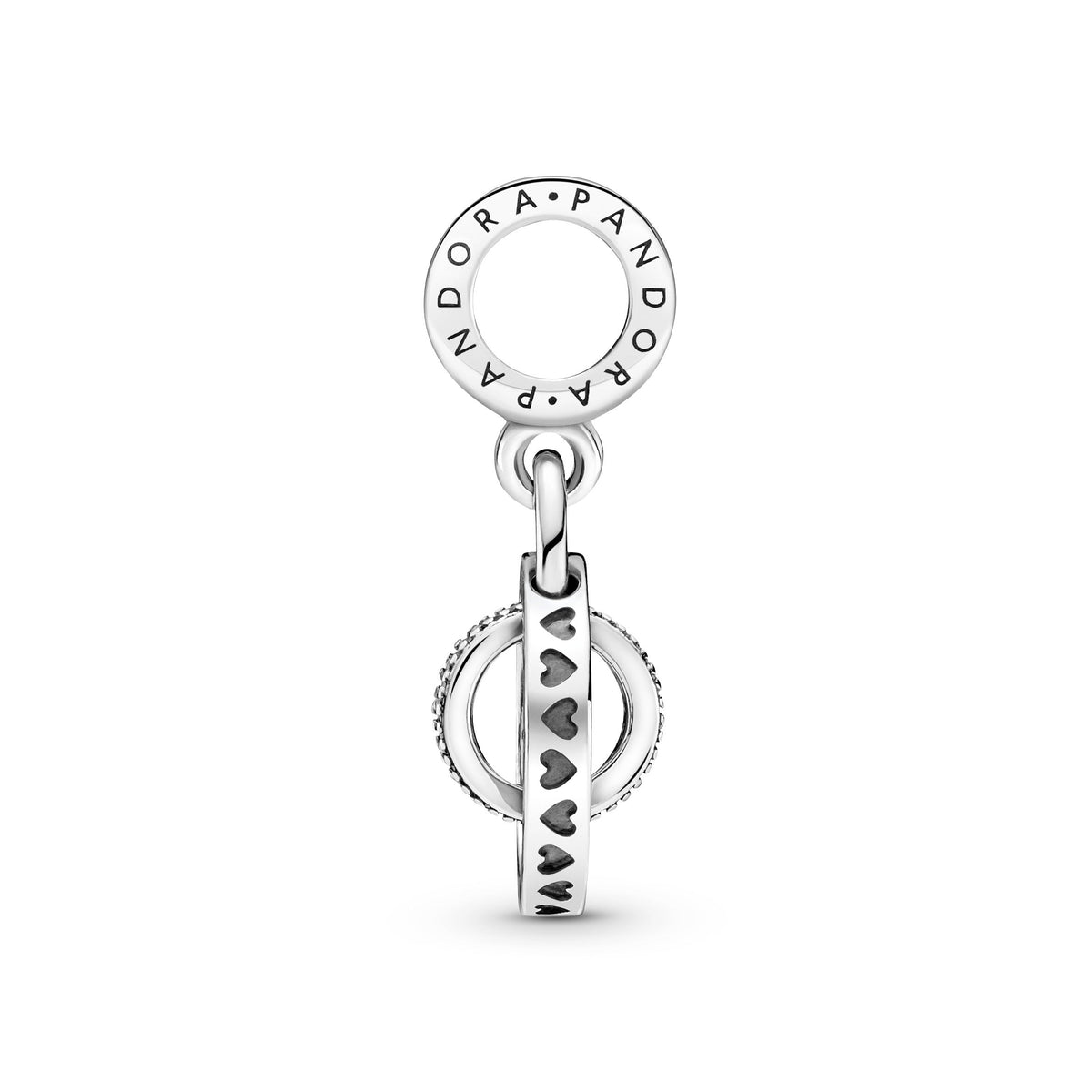 Pandora Charm Featuring Logo Circles Dangle