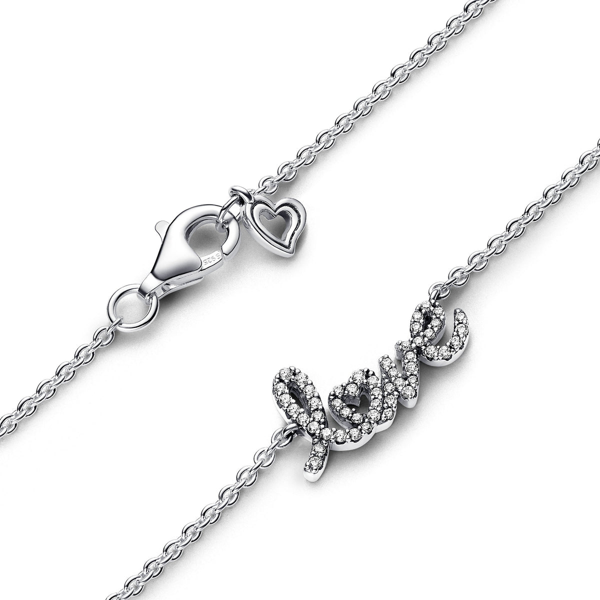 Pandora Love Necklace & Earrings Gift Set