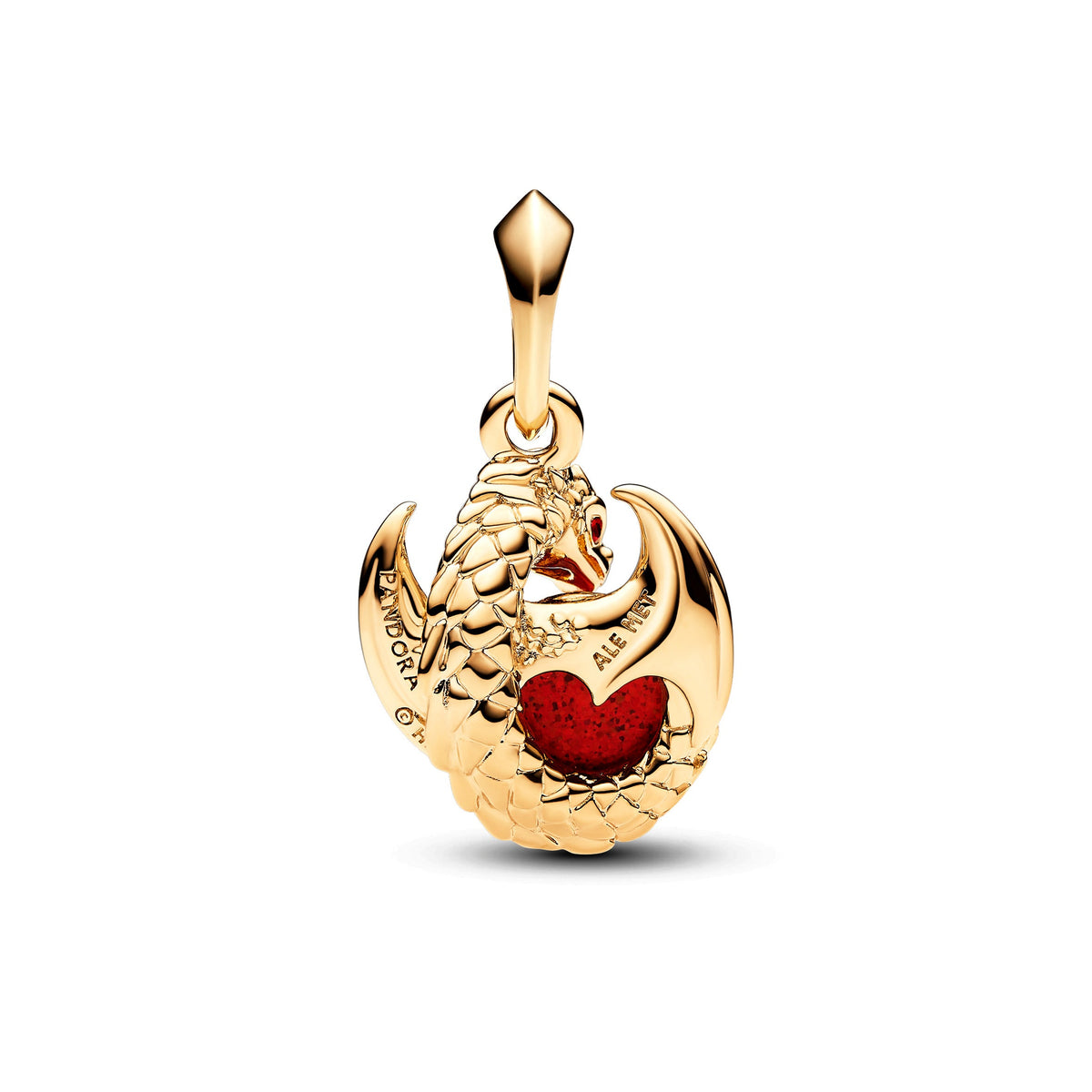 Pandora Charm Featuring Game of Thrones Dragon Fire Dangle