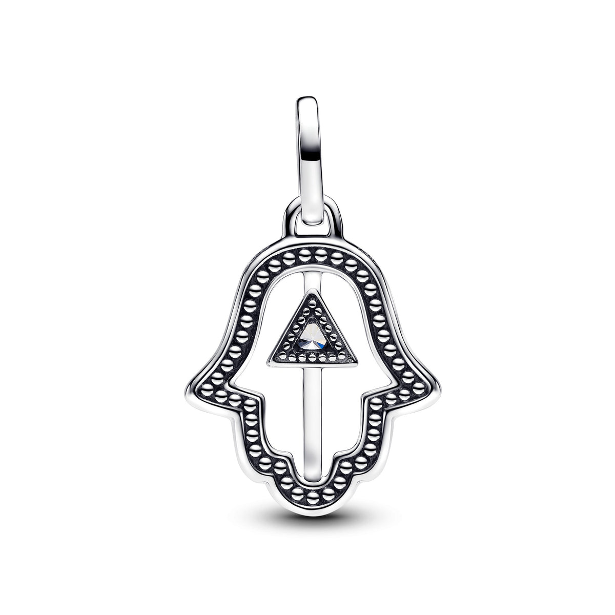 Pandora Charm Featuring Hamsa Hand Medallion
