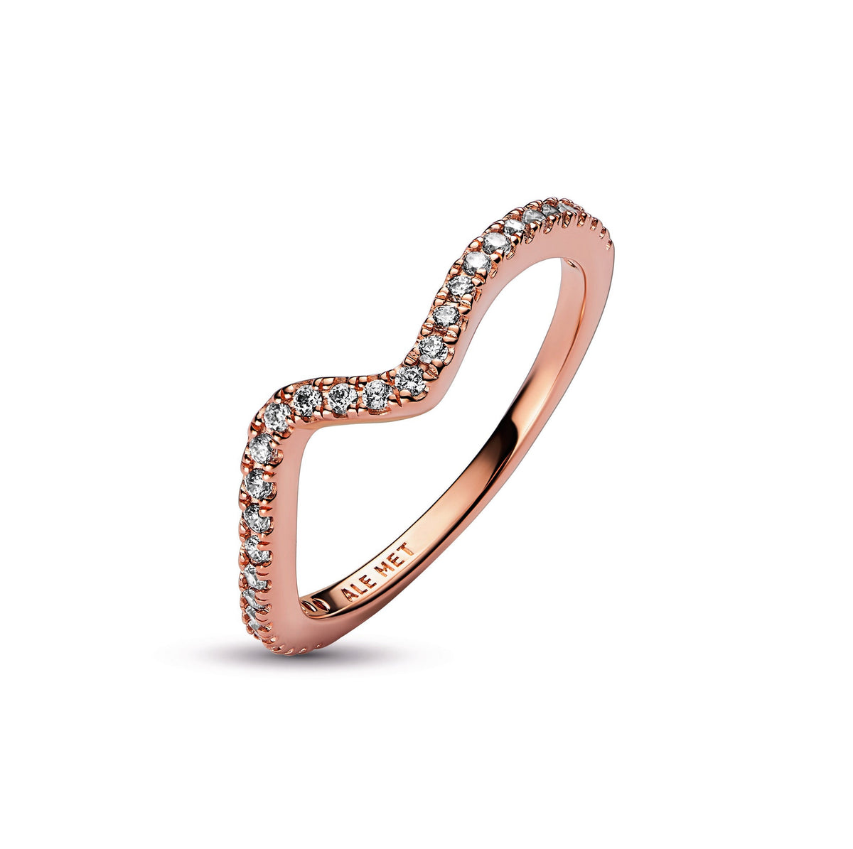 Pandora Ring Featuring Sparkling Wave