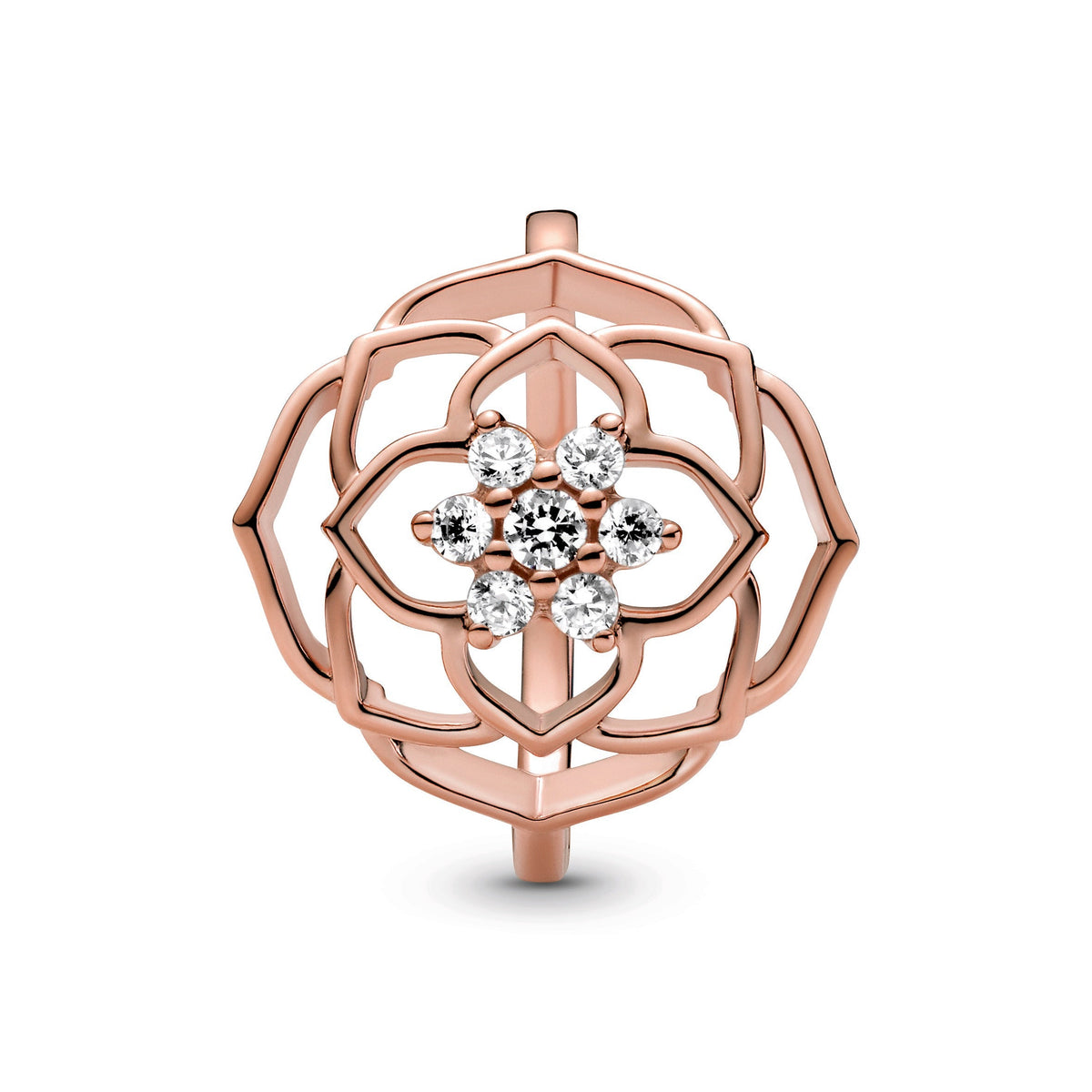 Pandora Ring Featuring Rose Petals Statement