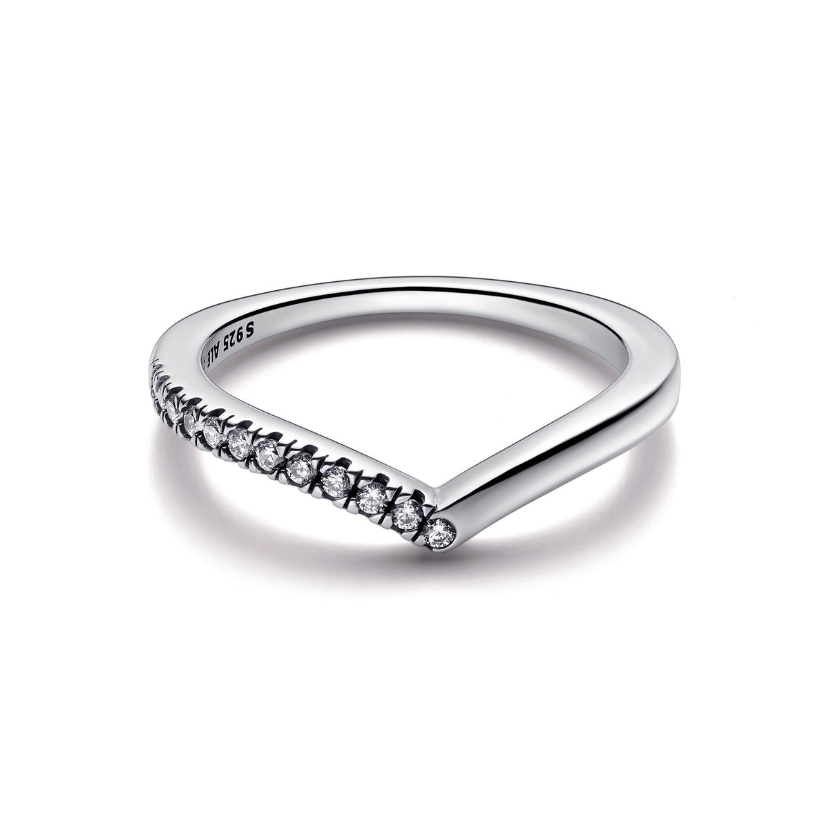 Pandora Ring Featuring Timeless Wish Half Sparkling