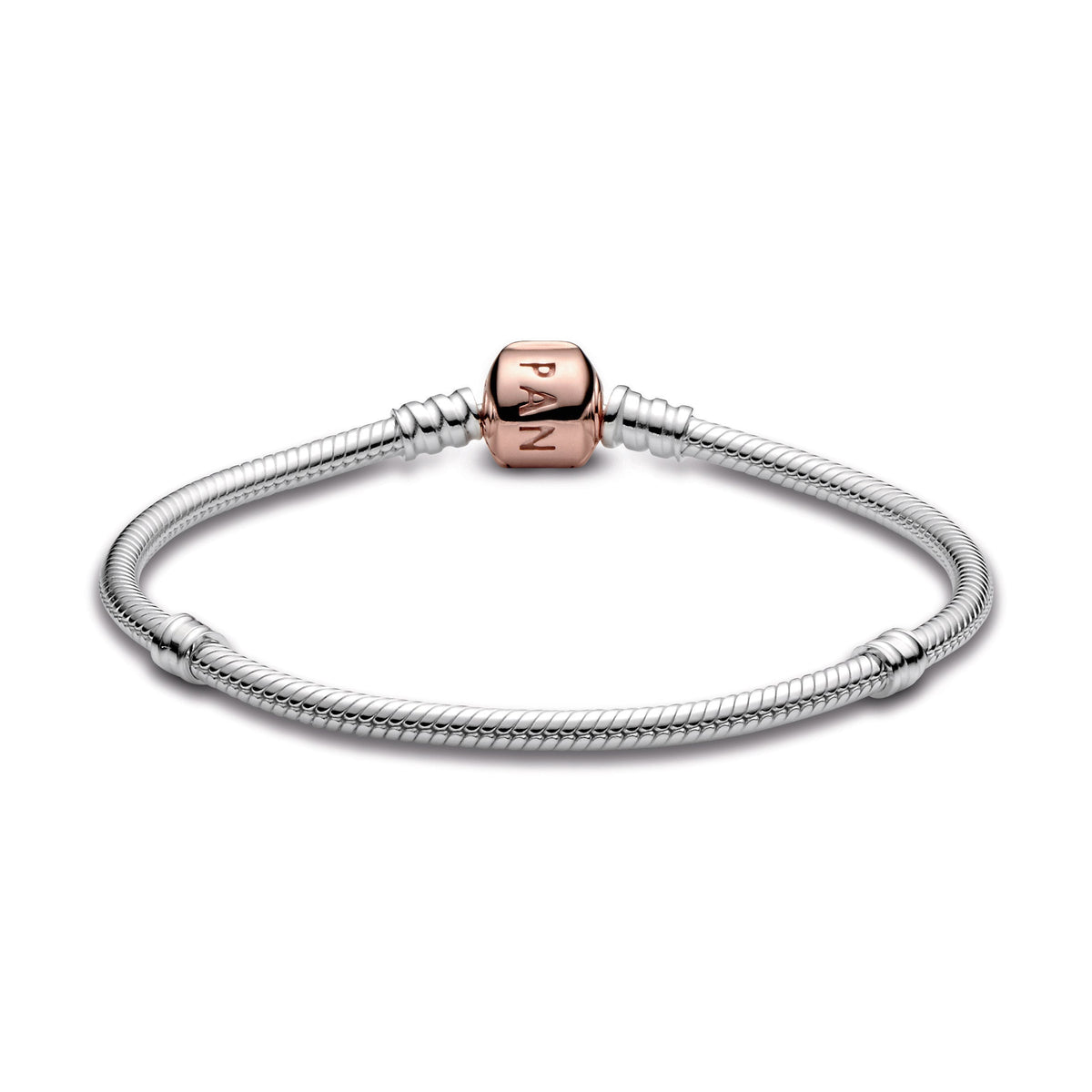 Pandora Bracelet Featuring Moments Snake Chain