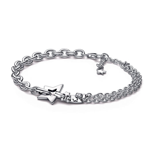 Shooting Star Double Chain Bracelet