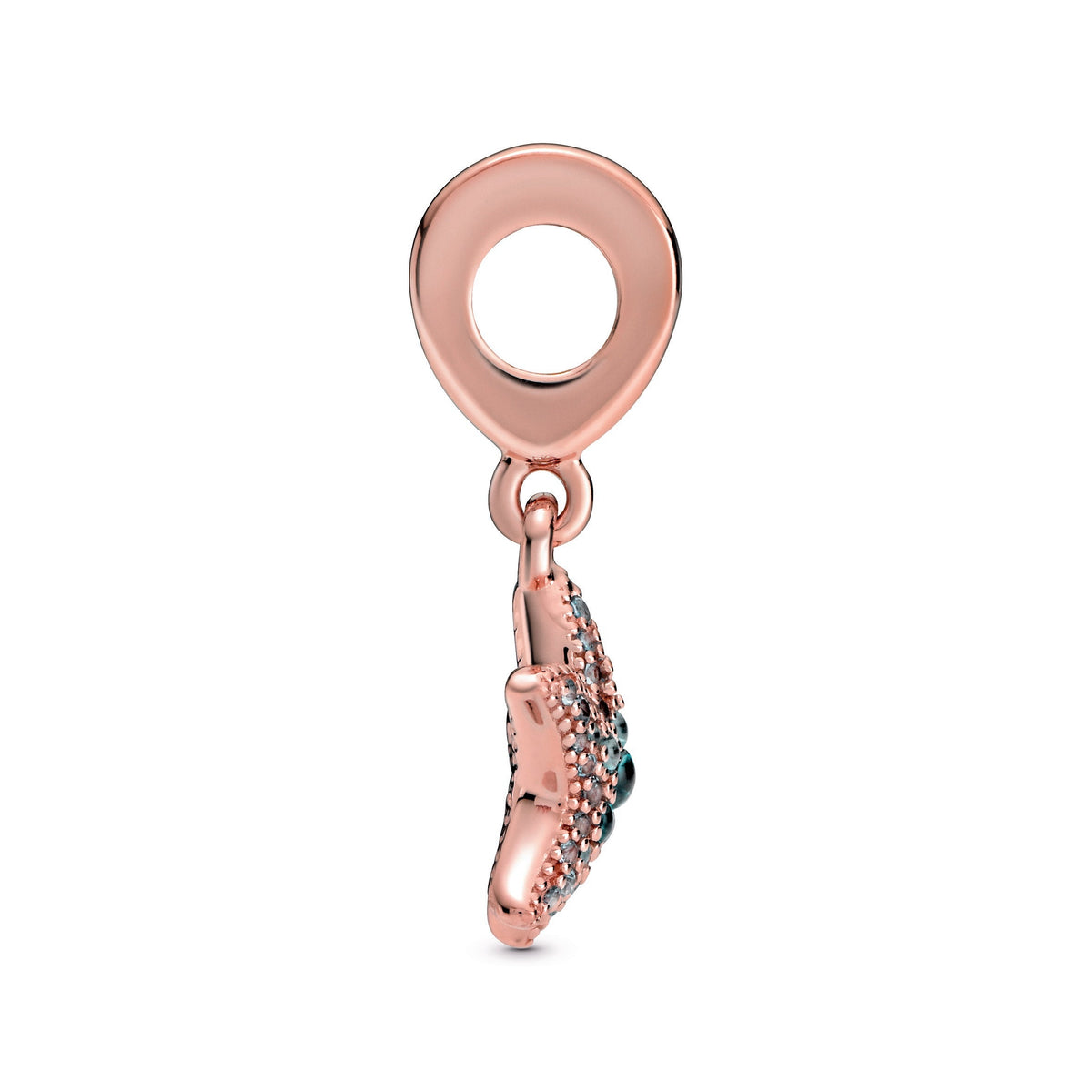 Pandora Charm Featuring Sparkling Starfish Dangle
