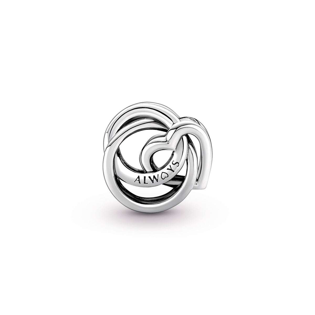 Pandora Charm Featuring Family Always Encircled Heart