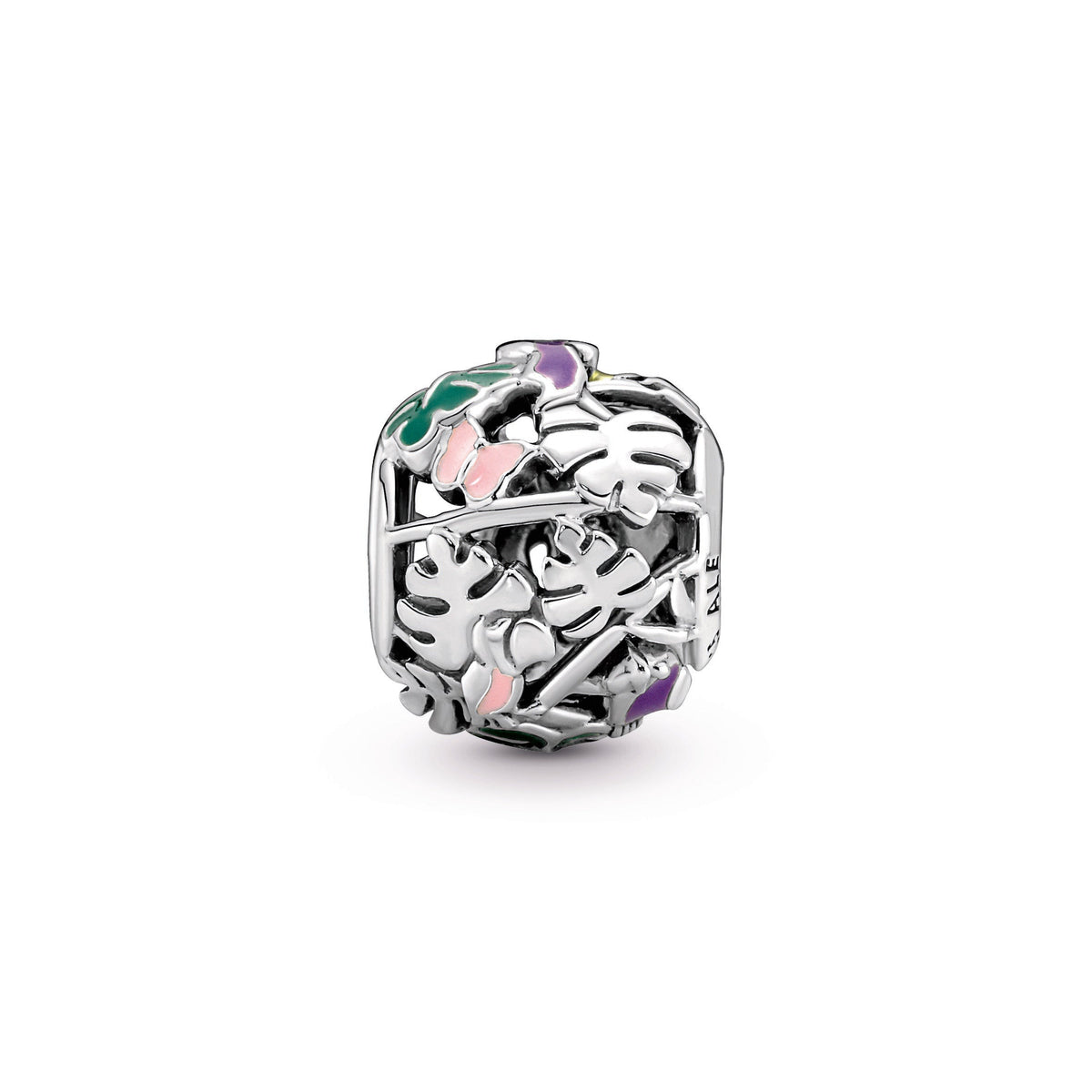 Pandora Jungle Creatures & Leaves Charm