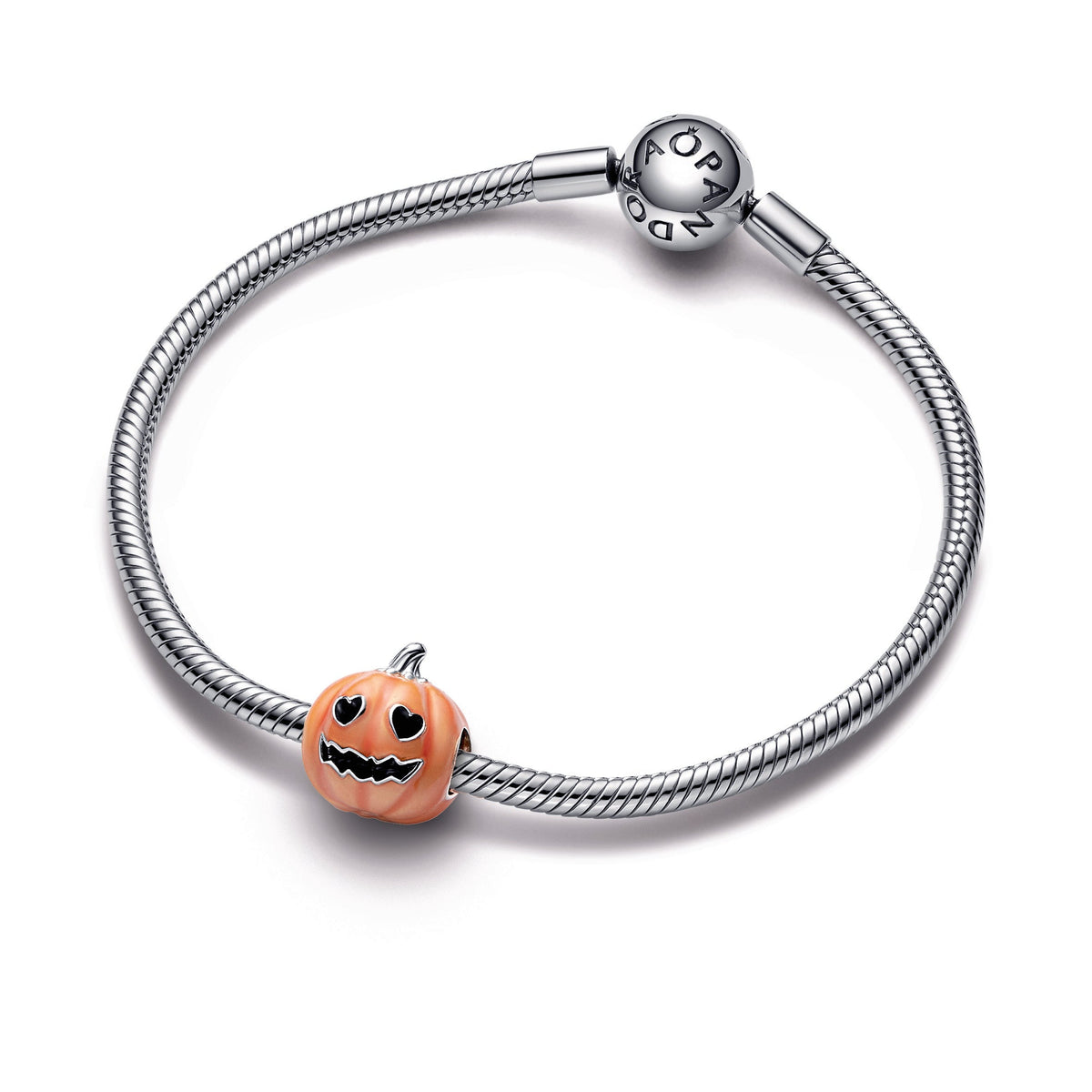 Pandora Glow-in-the-dark Spooky Pumpkin Charm