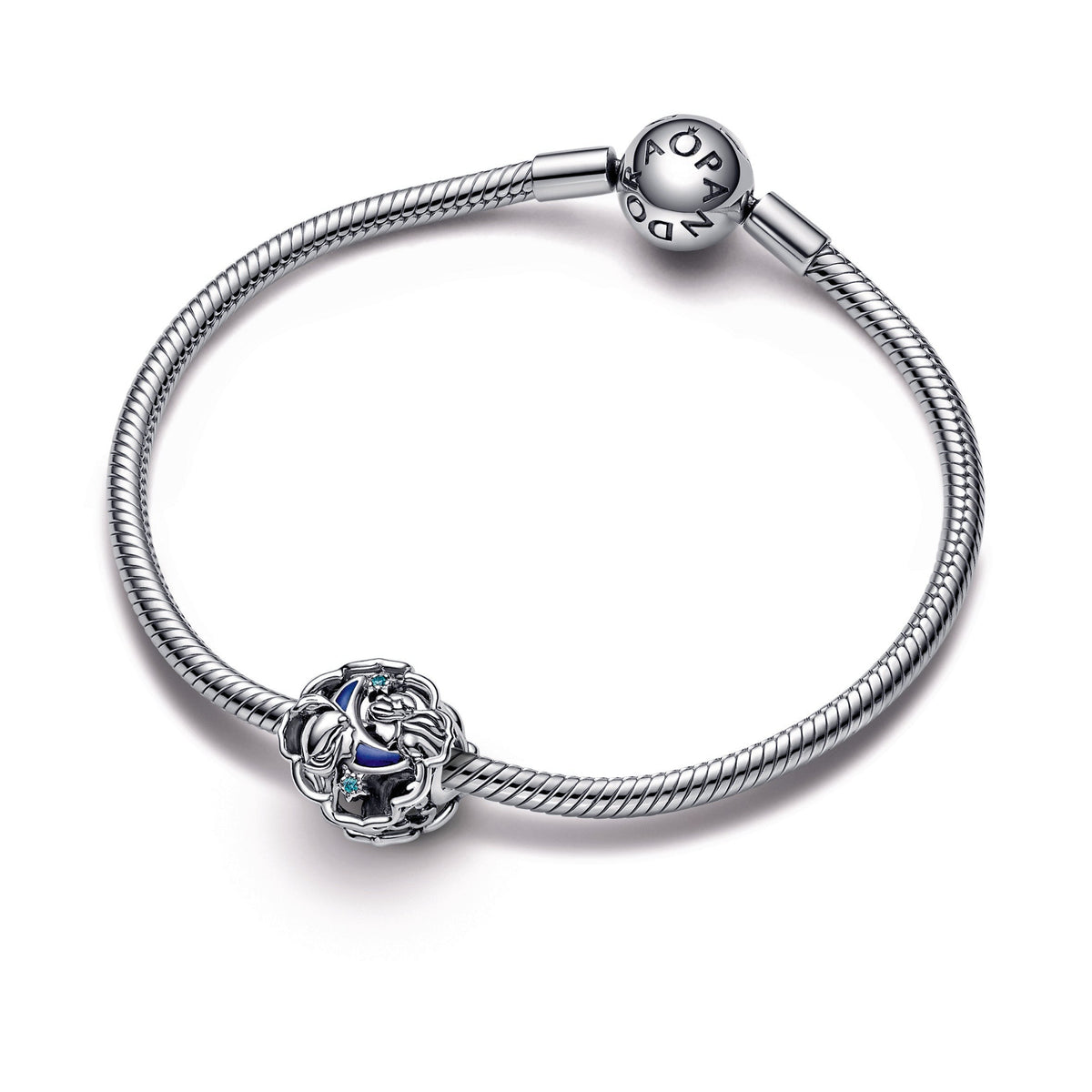 Pandora Disney Aladdin, Princess Jasmine & Genie Glow-in-the-dark Charm
