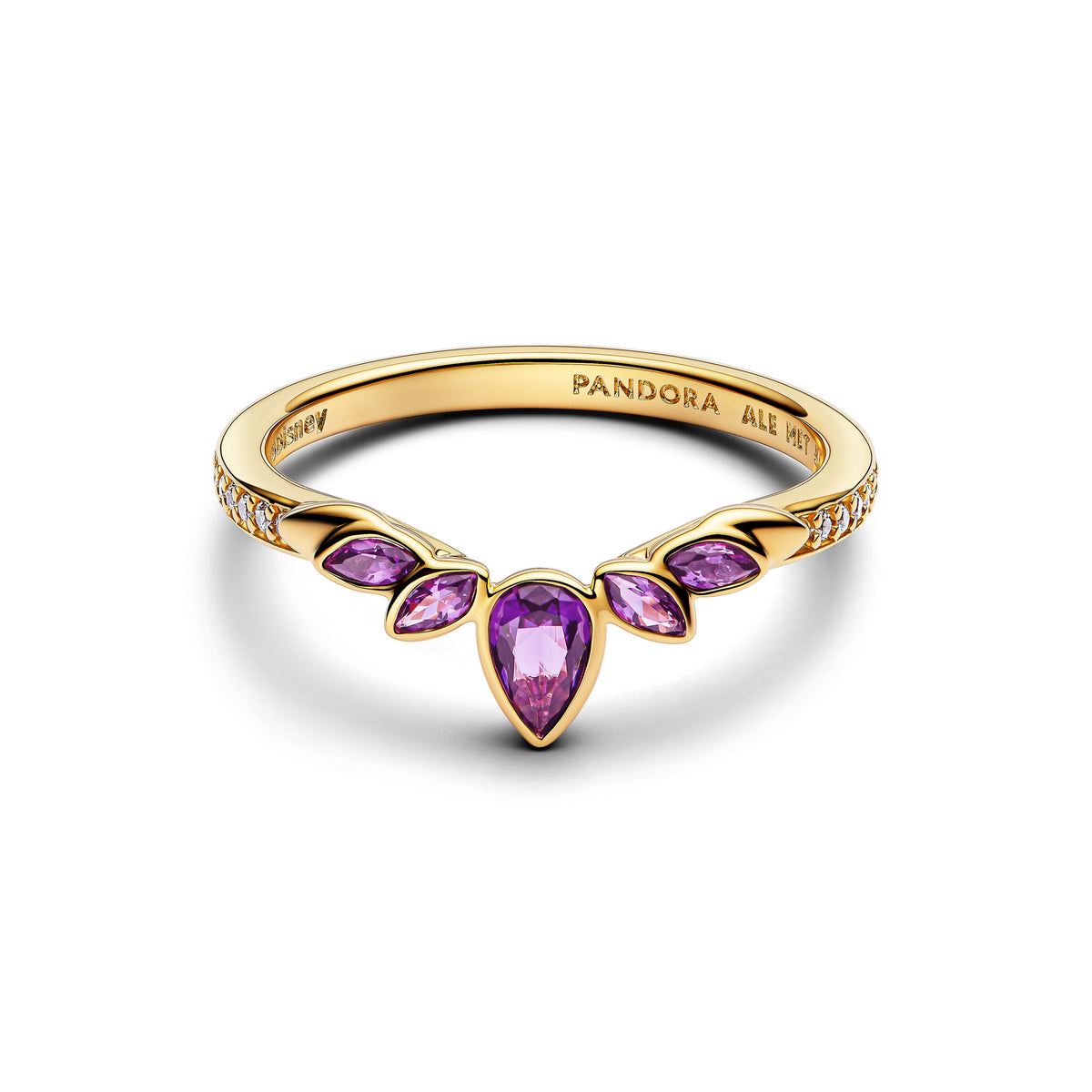 Pandora Ring Featuring Disney Frozen Queen Anna Tiara