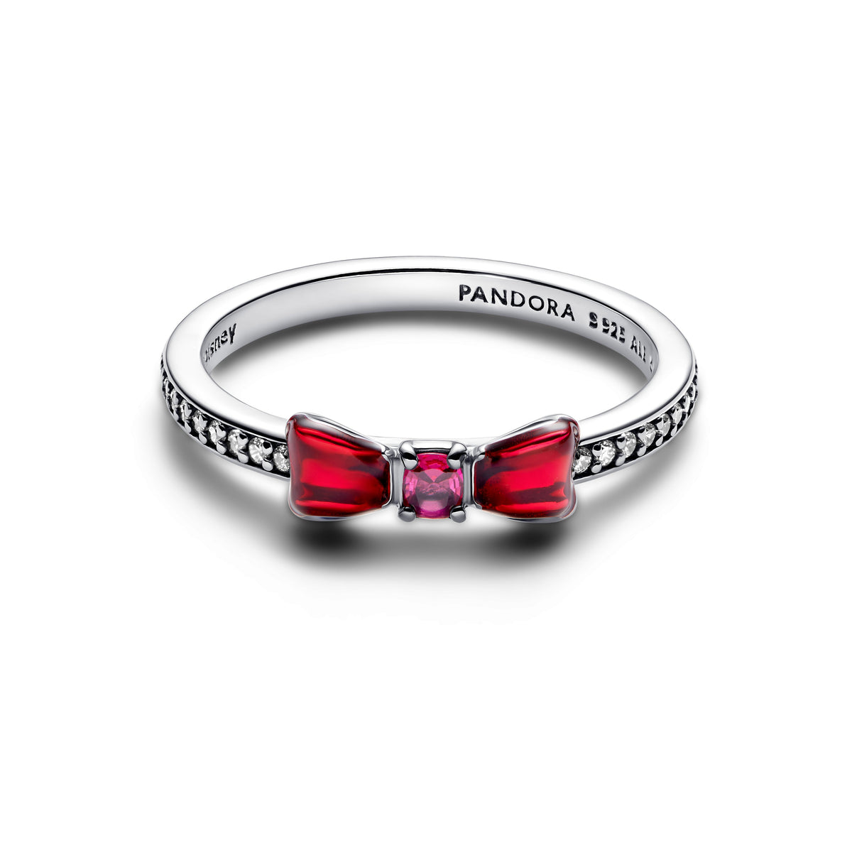 Pandora Ring Featuring Disney Princess Snow White Bow