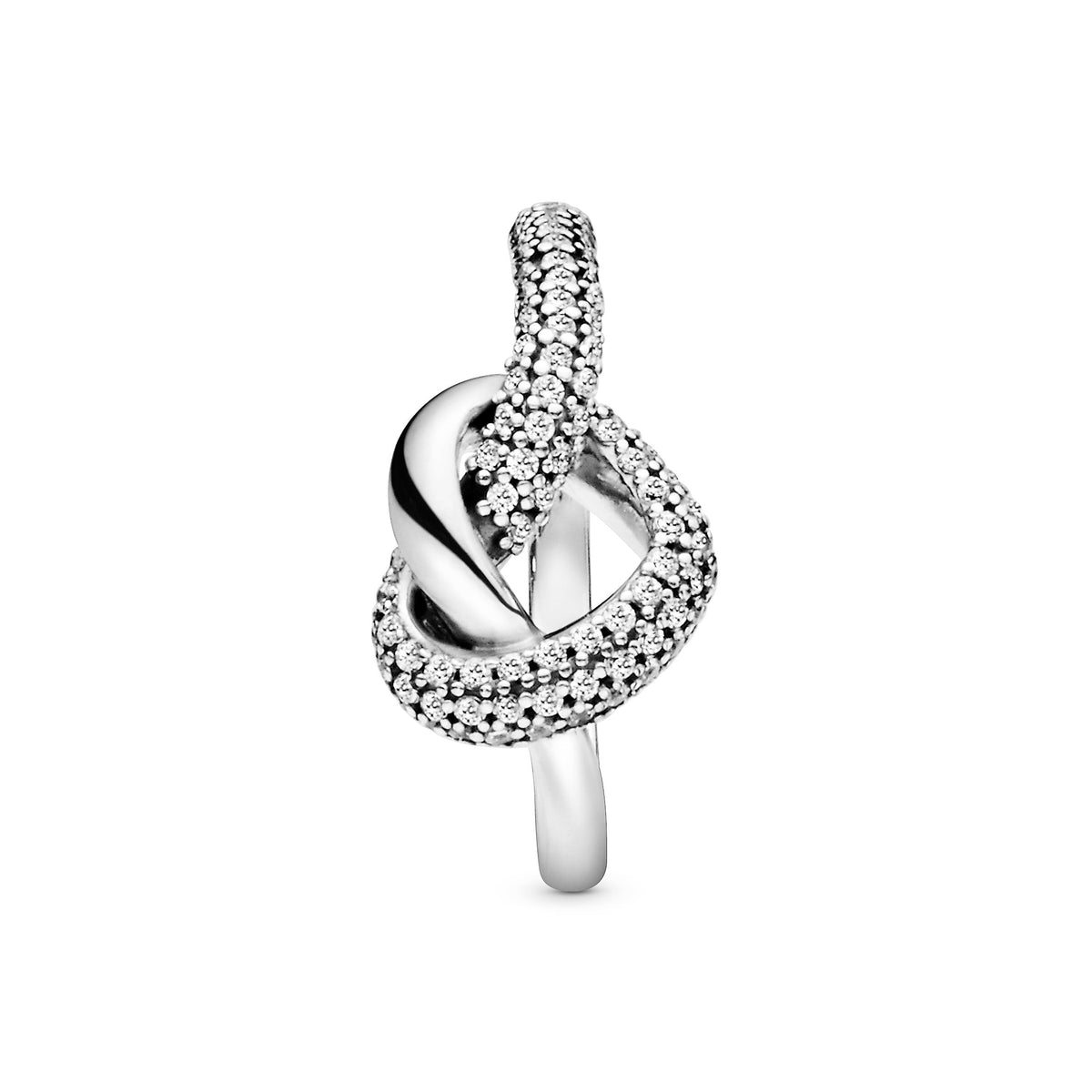 Pandora Ring Featuring Knotted Heart