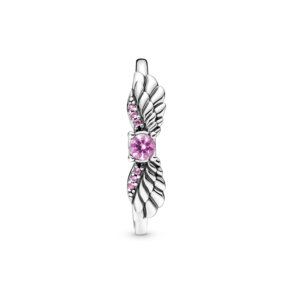Pandora Ring Featuring Sparkling Angel Wings