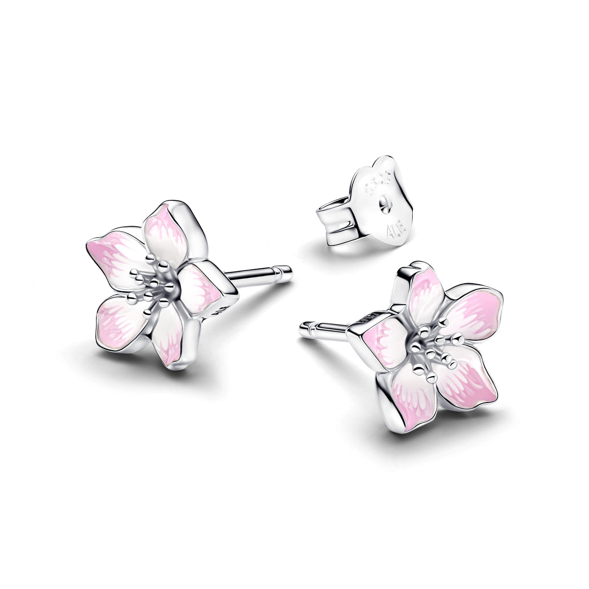 Pandora Earrings Featuring Cherry Blossom Stud