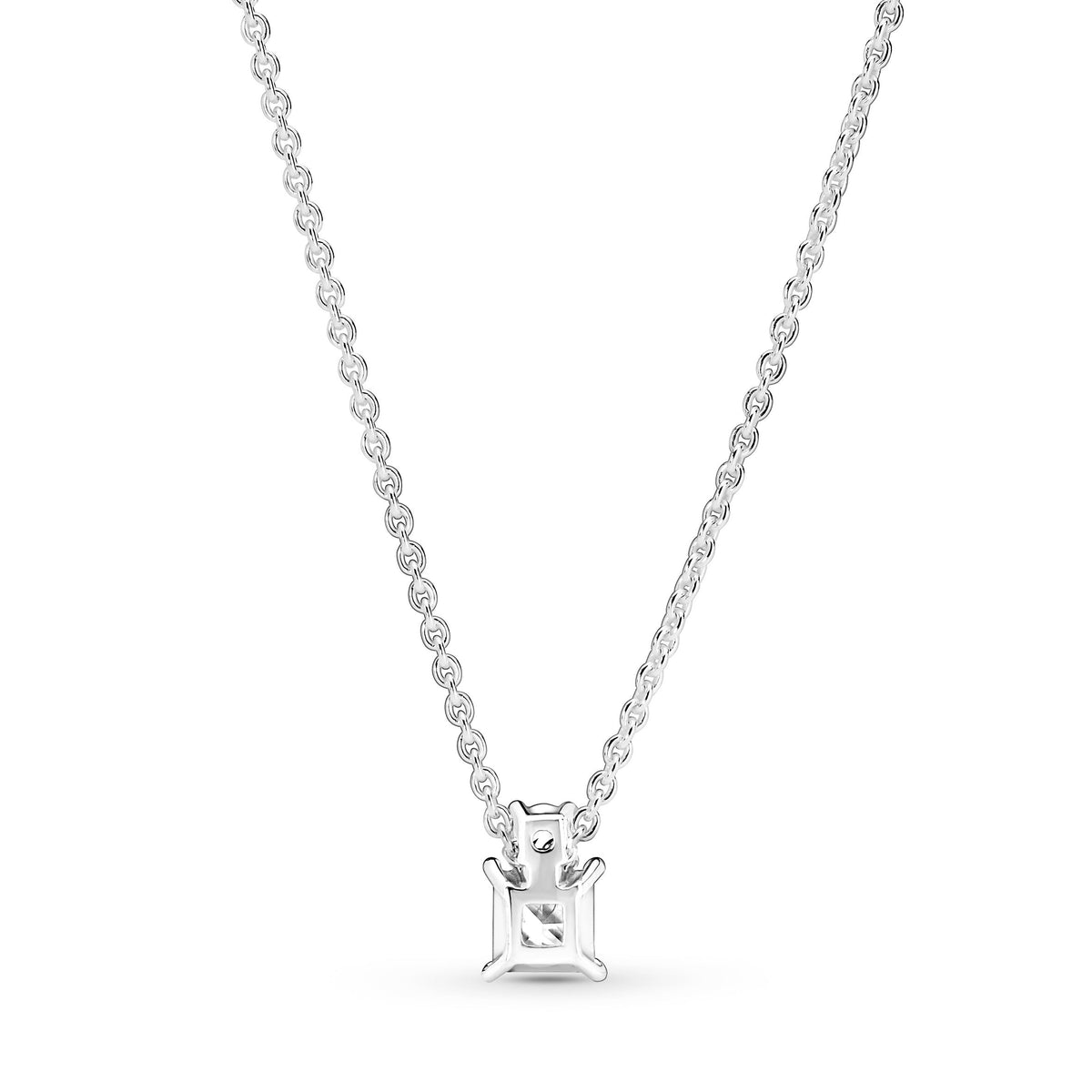 Pandora Sparkling Collier Round & Square Pendant Necklace