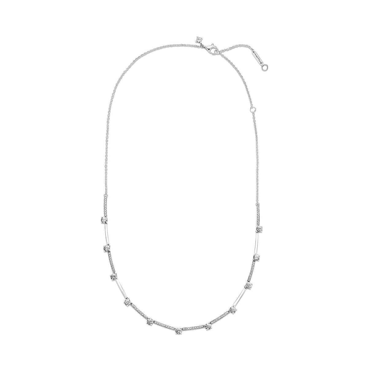 Pandora Sparkling Pavé Collier Bars Necklace