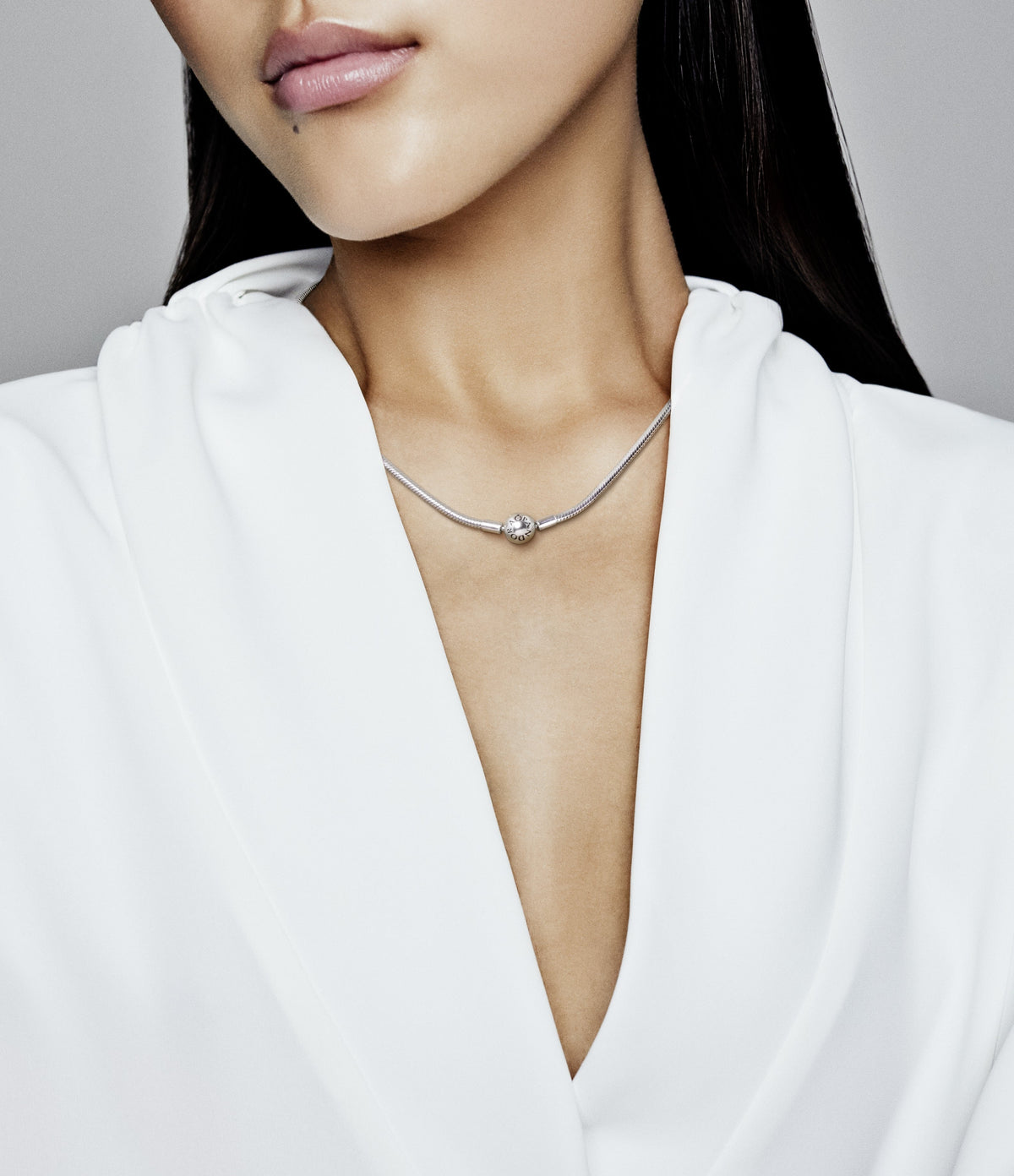Pandora Necklace Featuring Moments Snake