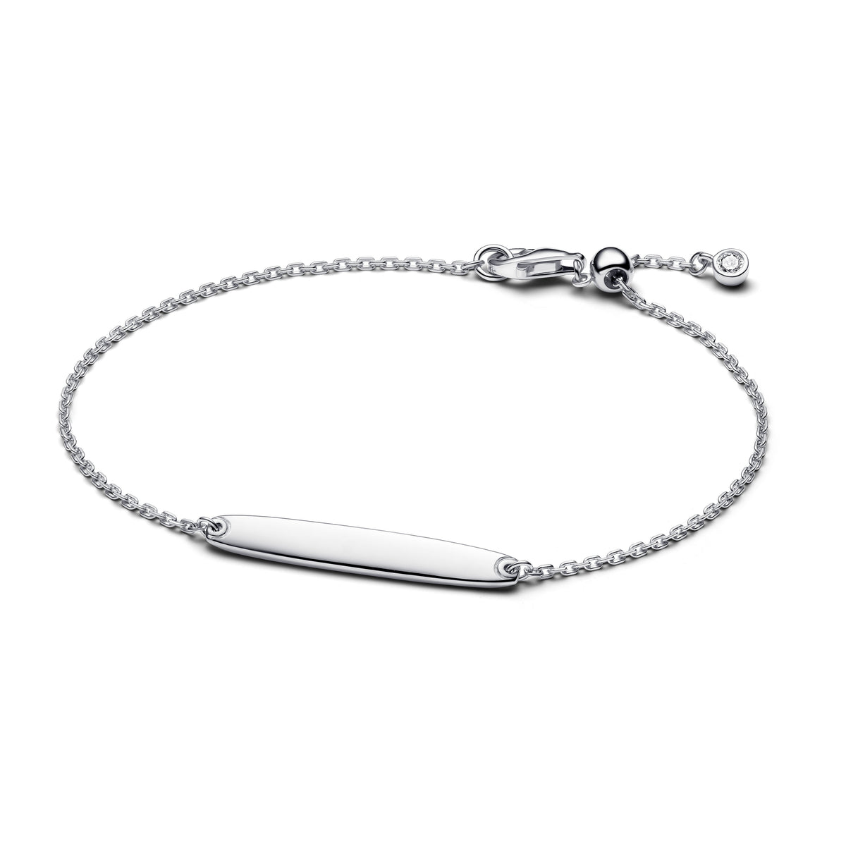 Engravable Bar Chain Bracelet