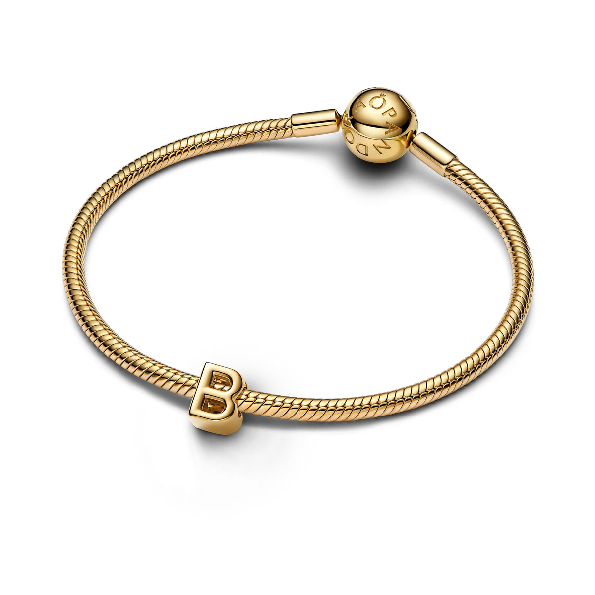 Pandora Charm Featuring Letter B Alphabet