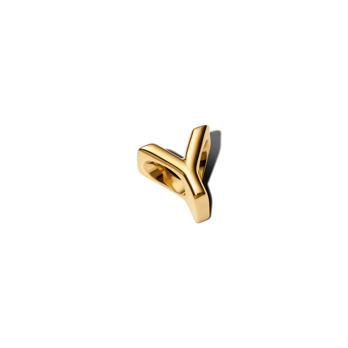 Pandora Charm Featuring Letter Y Alphabet