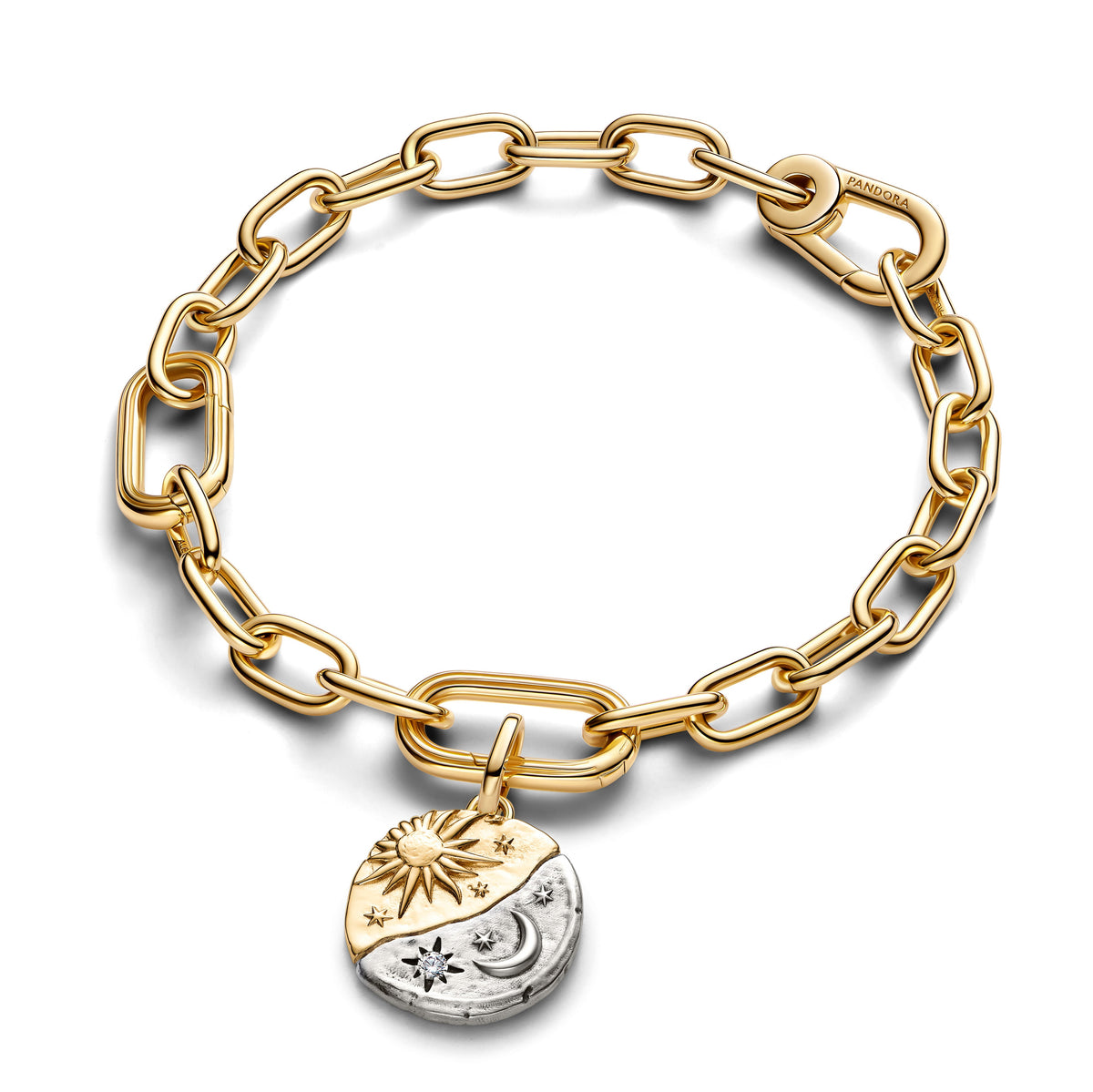 Pandora Sun and Moon Medallion Charm