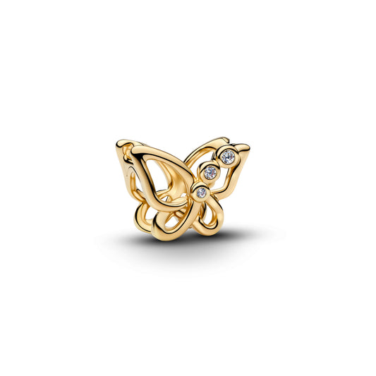 Butterfly Openwork Charm
