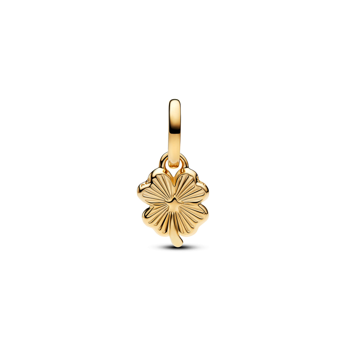 Pandora Charm Featuring White Lucky Clover Dangle
