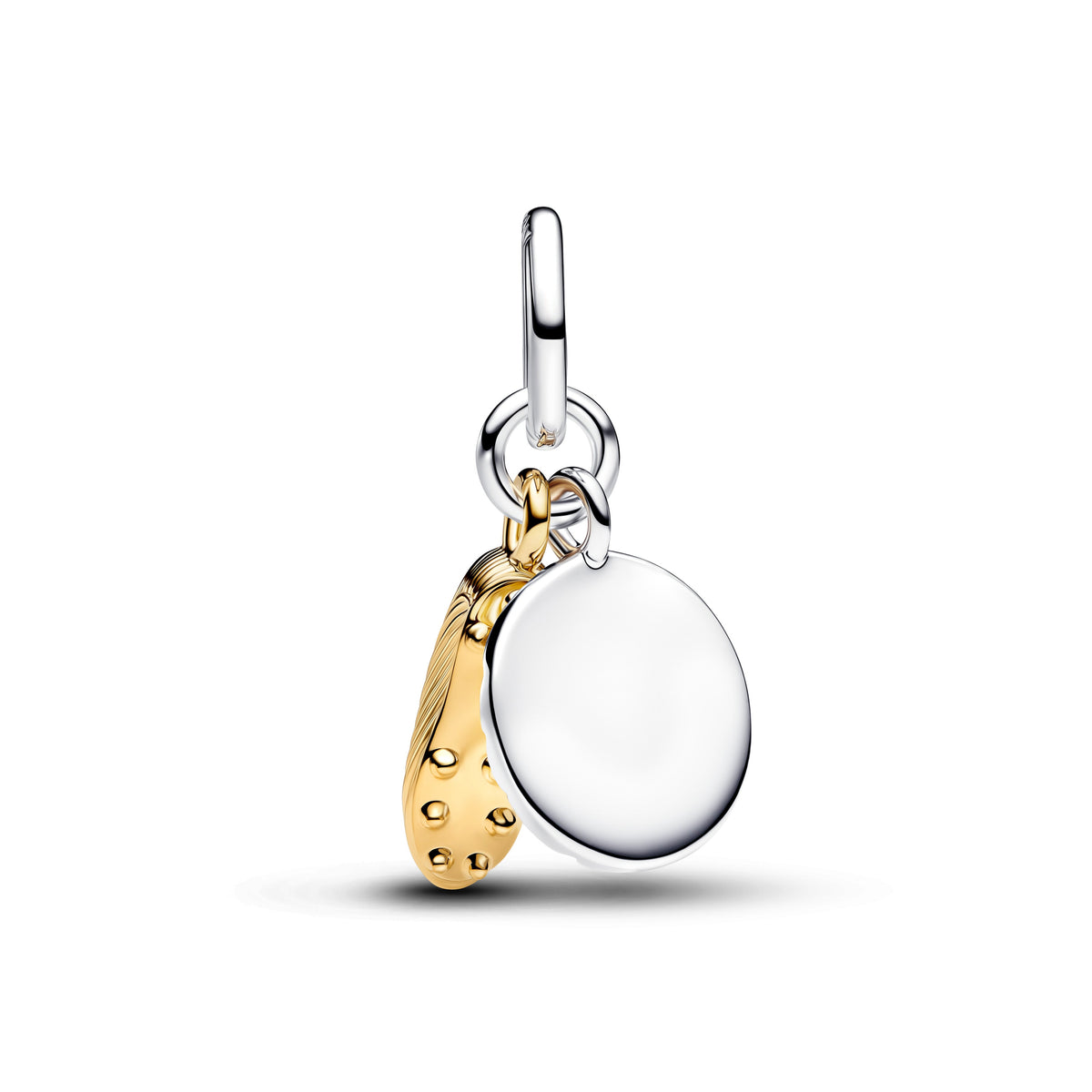 Pandora Charm Featuring Soccer Shoe Double Dangle