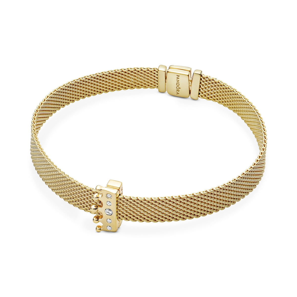 Pandora Charm Featuring Reflexions Crown Clip