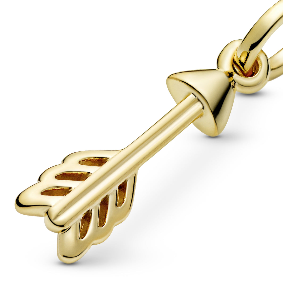 Pandora Charm Featuring Arrow of Cupid Dangle