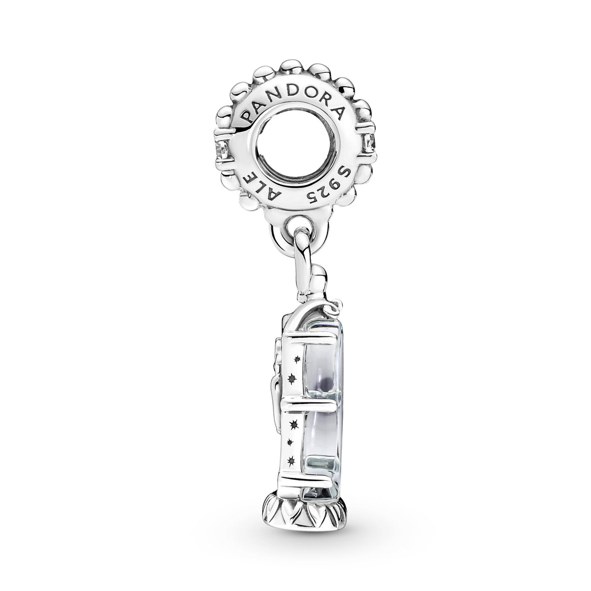 Pandora Charm Featuring Disney Beauty and the Beast Enchanted Rose Dangle