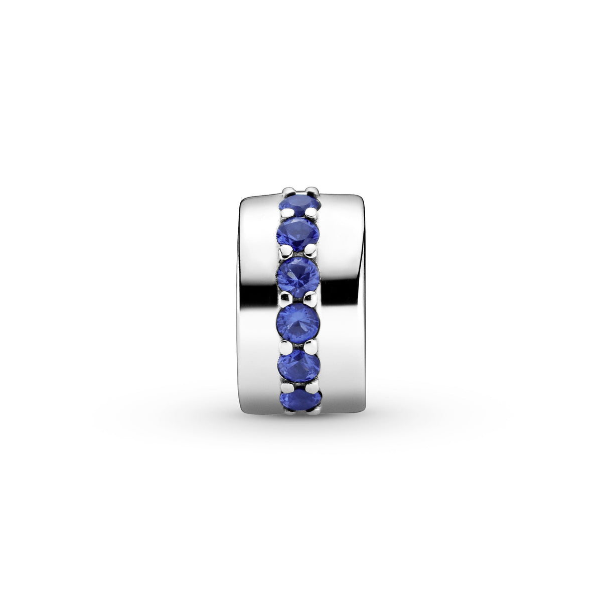 Pandora Blue Sparkle Clip Charm