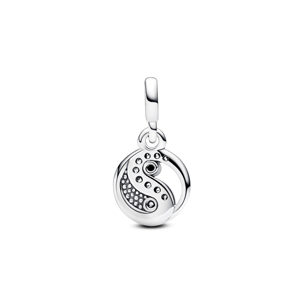 Pandora Charm Featuring ME Sparkling Yin & Yang Mini Dangle