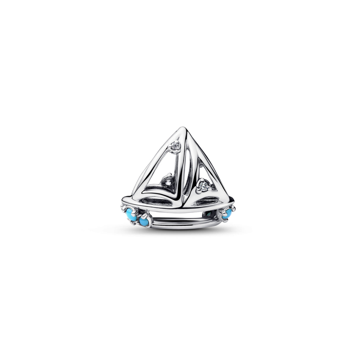 Pandora Charm Featuring Sailboat