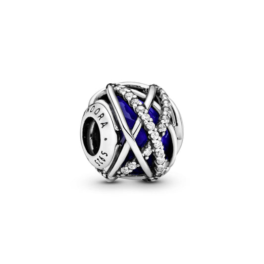 Blue Galaxy Charm