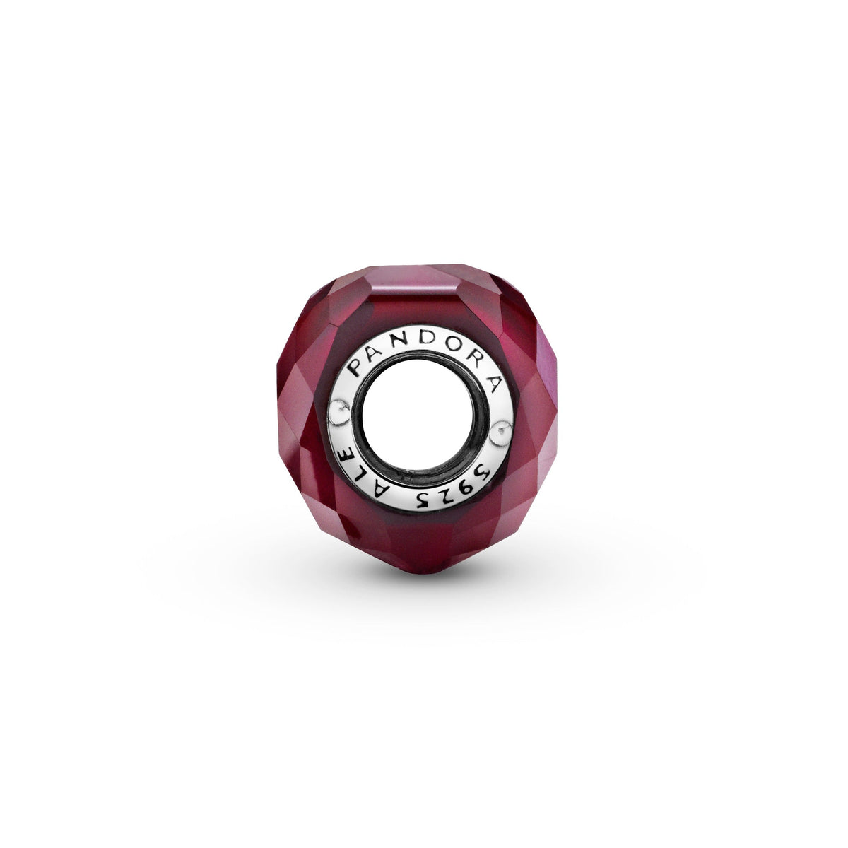 Pandora Charm Featuring Fuchsia Pink Heart