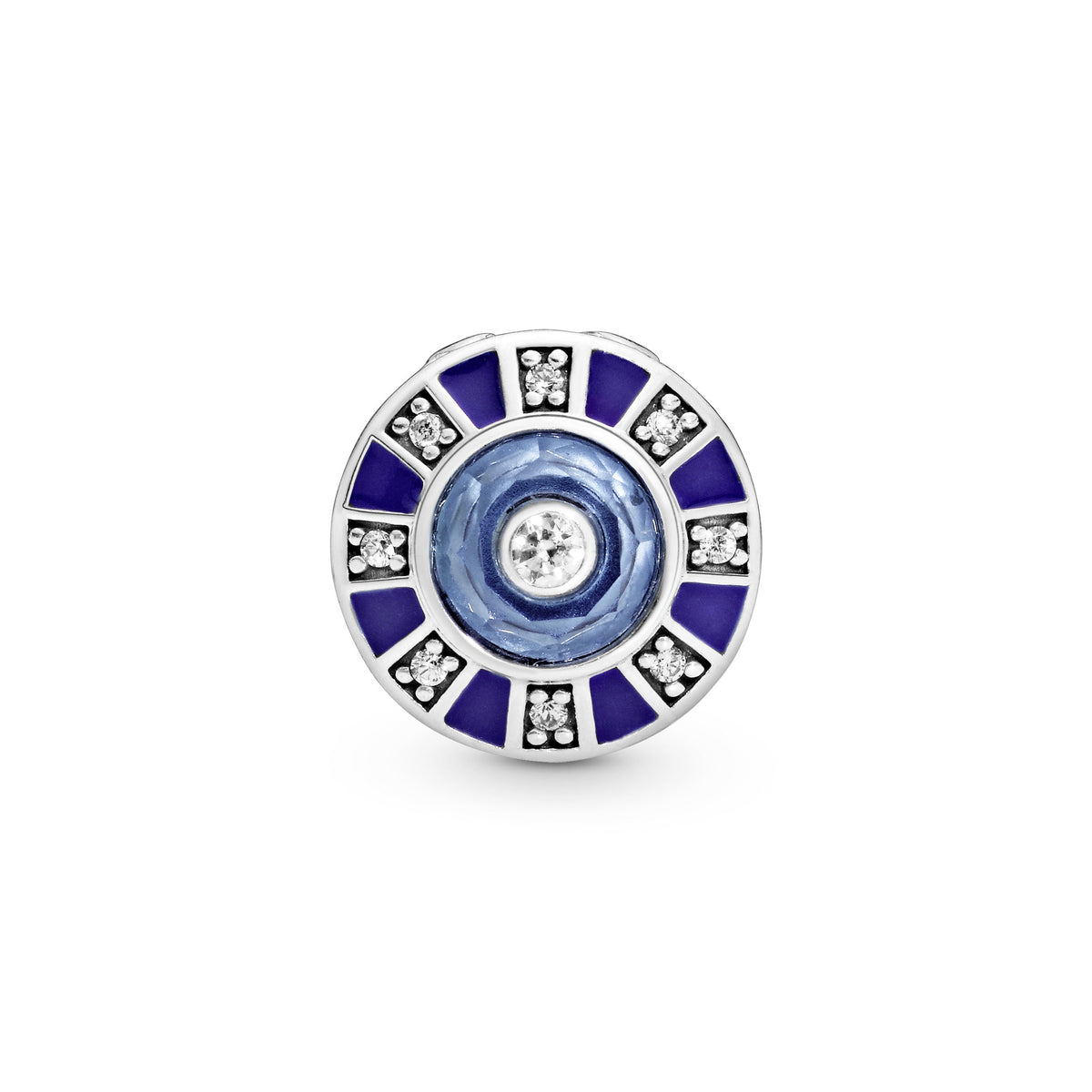 Pandora Charm Featuring Blue Mosaic