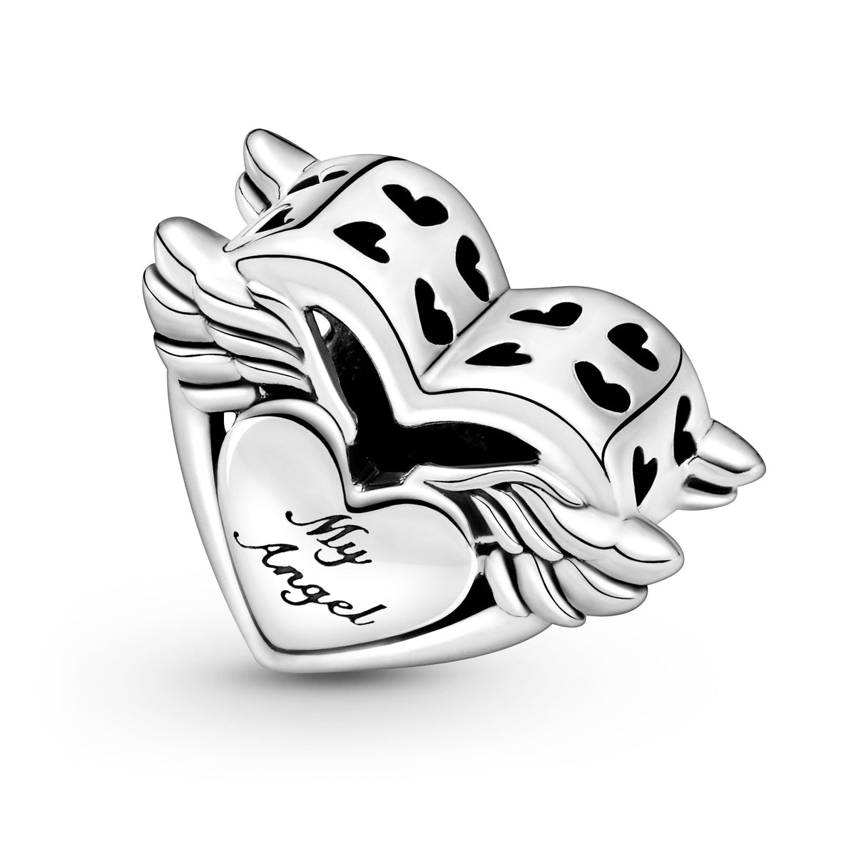 Pandora Charm Featuring Angel Wings & Mum