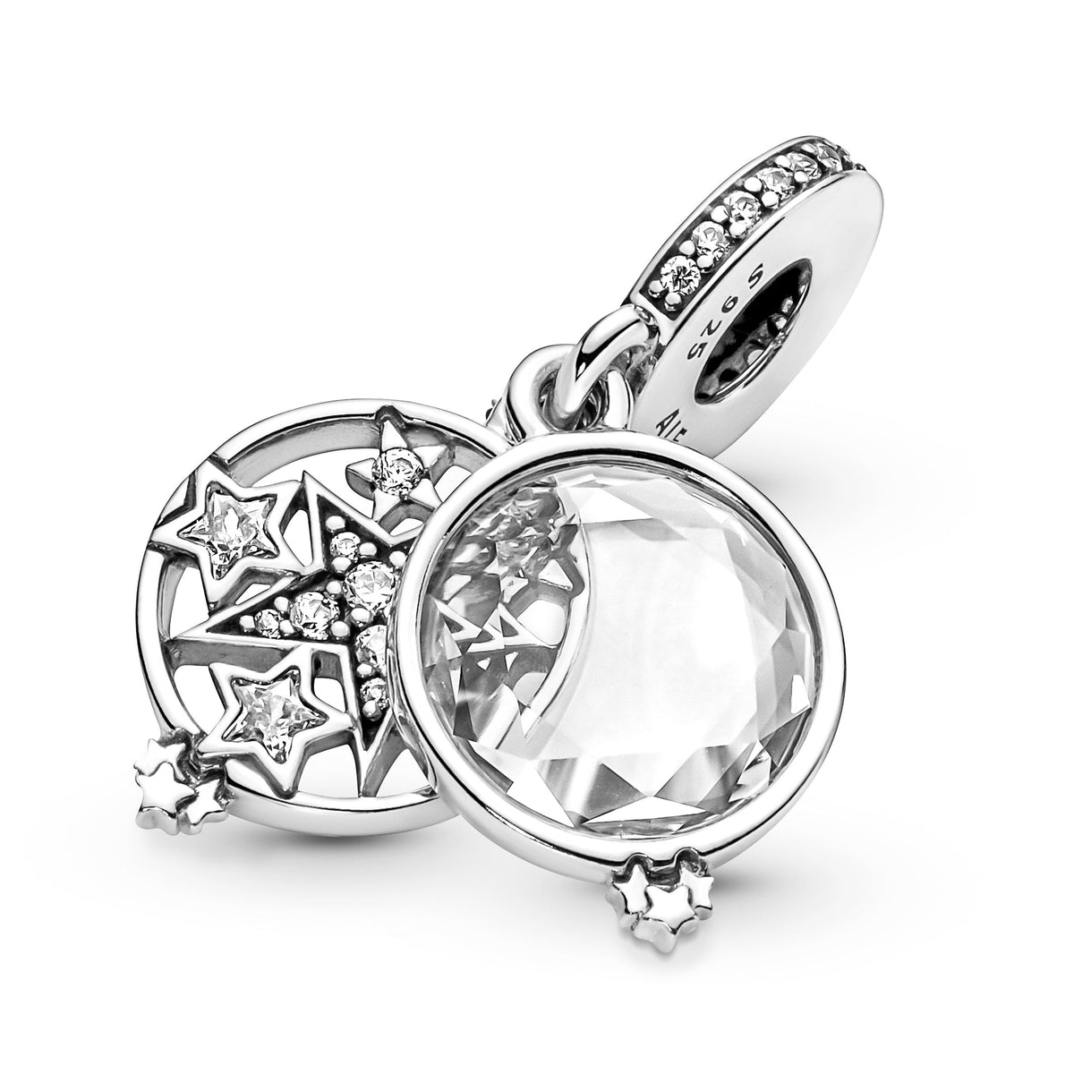 Pandora Magnified Star Double Dangle Charm