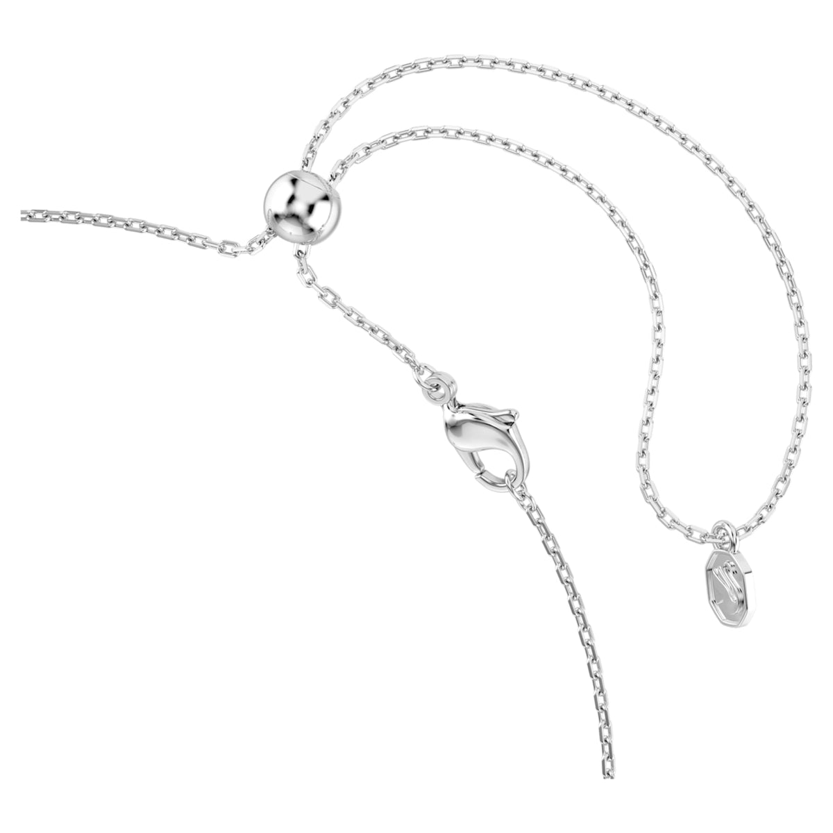 Ariana Grande x Swarovski choker featuring a flower motif with multicolored mixed-cut accents and rhodium plating