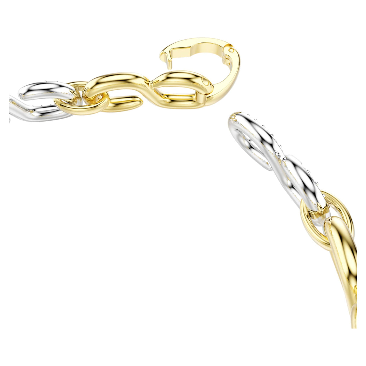 Swarovski Dextera bracelet with white round-cut accents and a Mixed metal finish