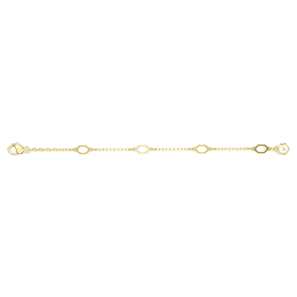 Swarovski Imber extender White, 18K gold finish